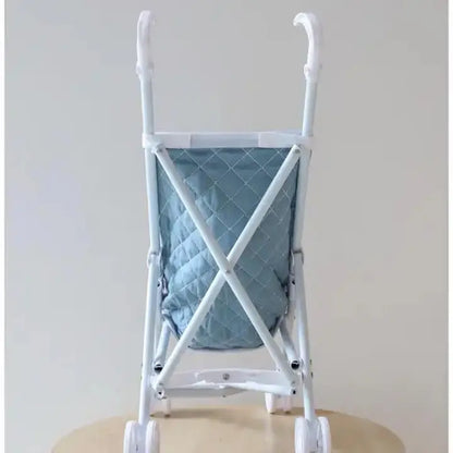 Stroller For Doll - Blue Denim - Tiny Harlow