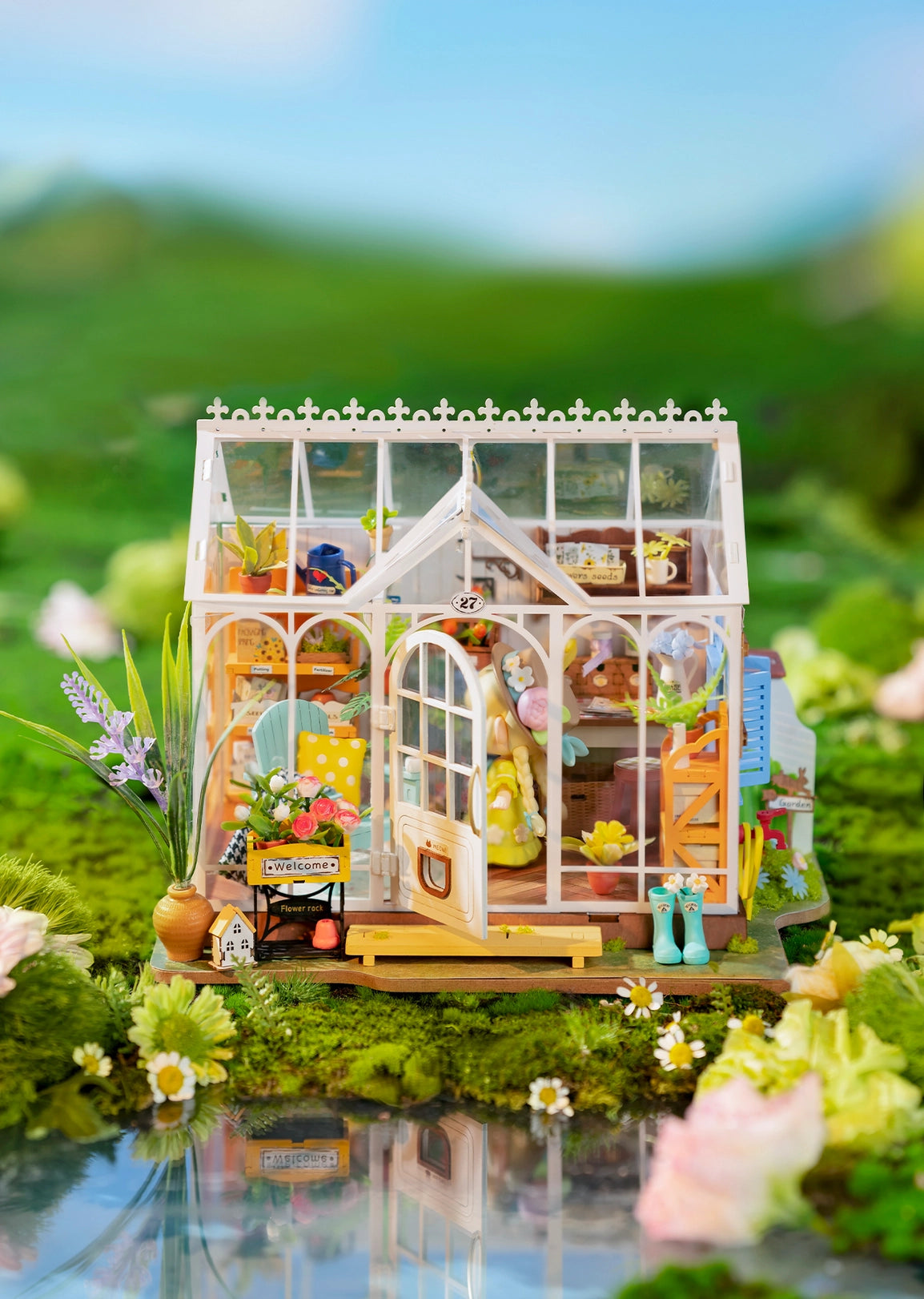 Dreamy Garden House Rolife Diy Miniature House Kit