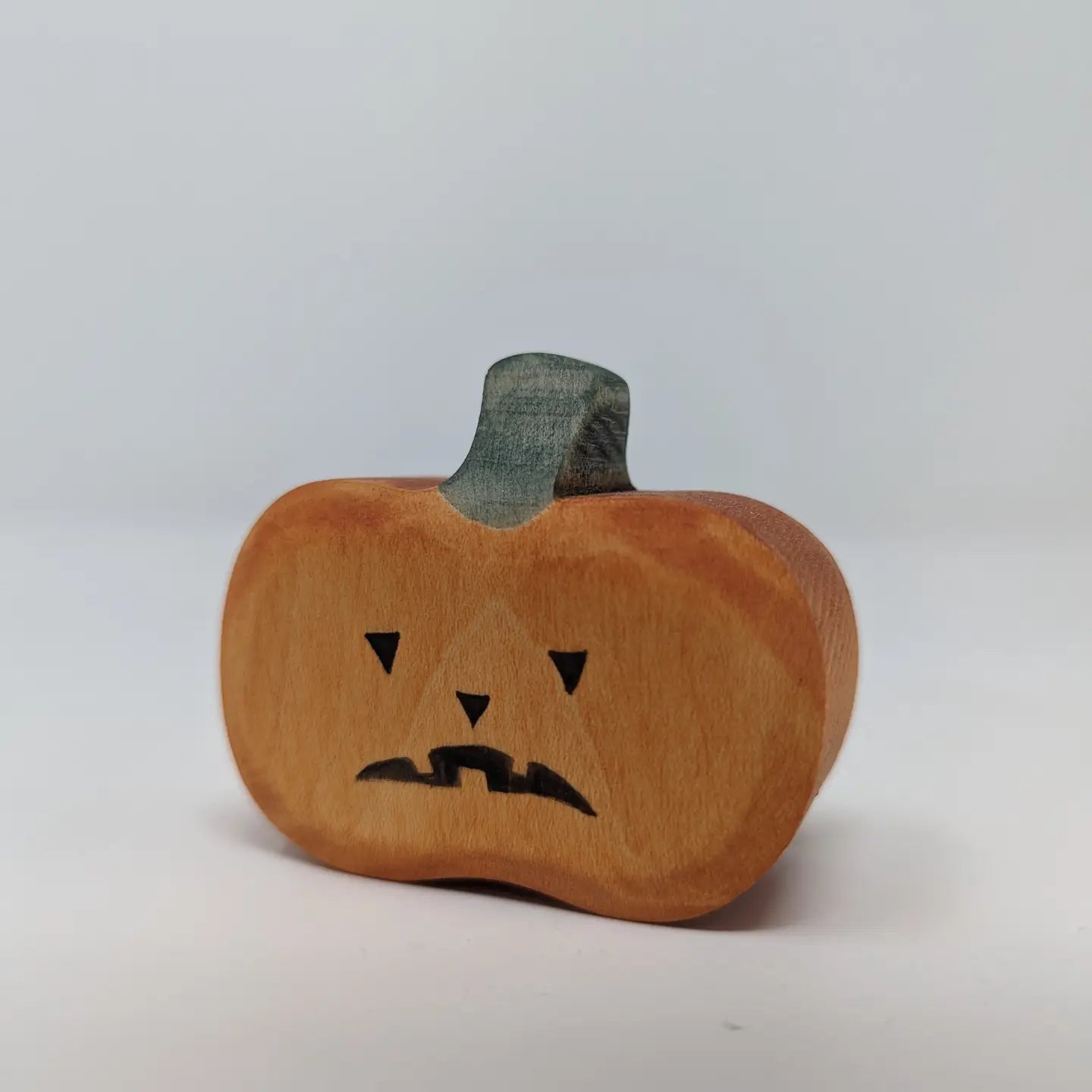 Wooden Jack-O-Lantern Scary