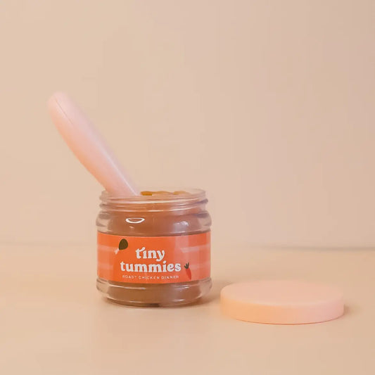 Tiny Tummies Roast Chicken Food Jar and Spoon Set