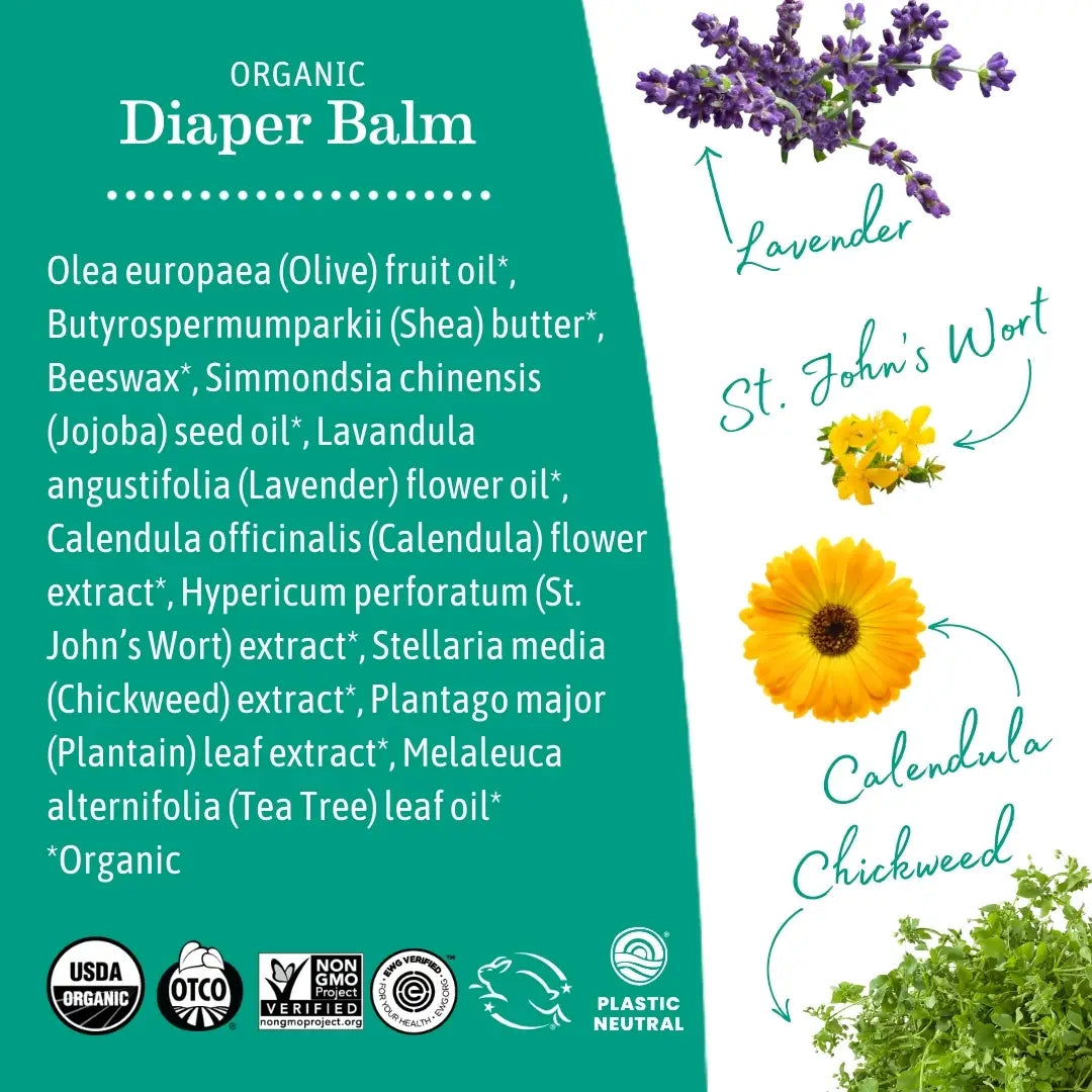 Organic Diaper Balm