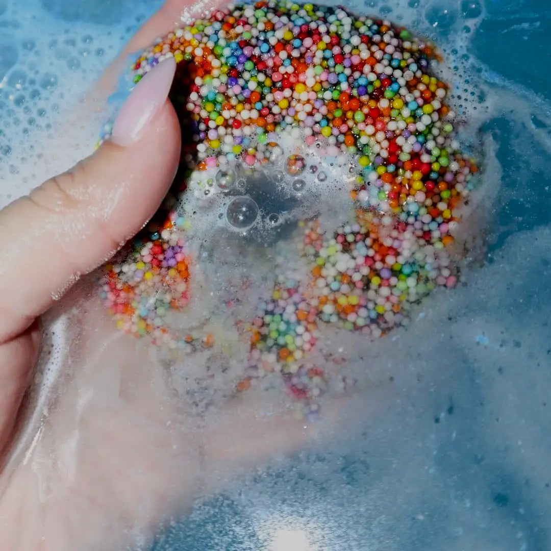 Donut Bath Bomb | Lavender Fizz