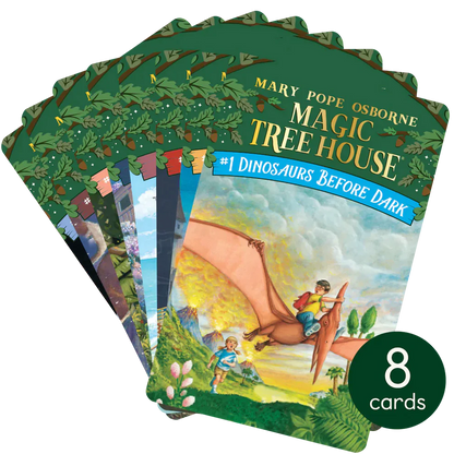 The Magic Tree House Collection - 8 Audiobook Cards