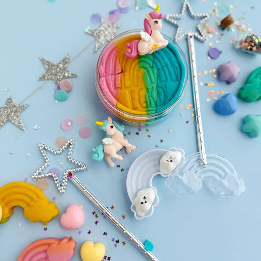 Unicorn Rainbow (Rainbow Sherbet) Kiddough Play Kit