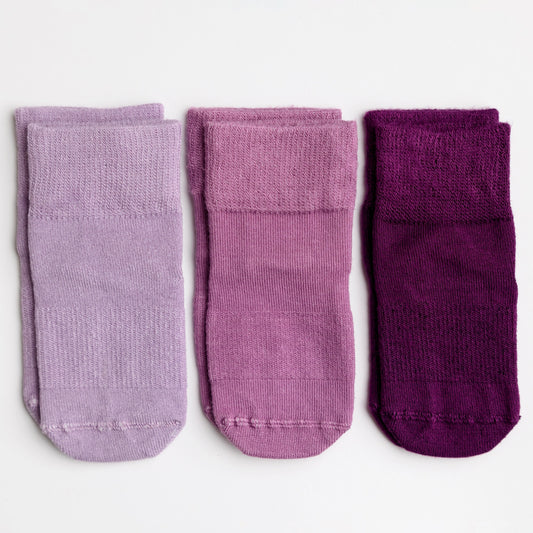 Orchid - Non-Slip Baby Socks