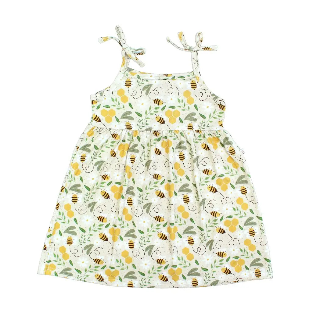 Happy Honey Bees Bamboo Sundress