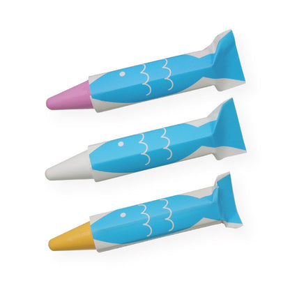 Kitpas Bath Crayons 3 Colors - Shell