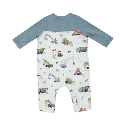 Construction Alphabet - Raglan Romper