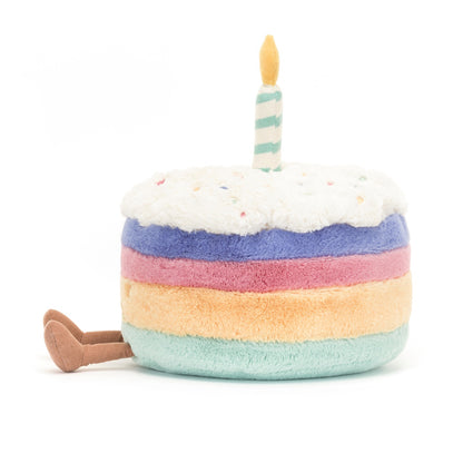 Amuseables Rainbow Birthday Cake Large