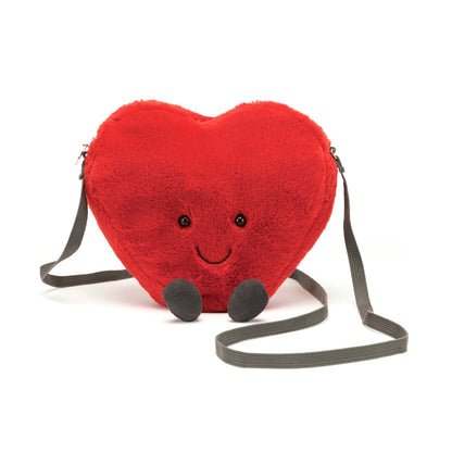 Amuseables Red Heart Bag