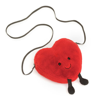 Amuseables Red Heart Bag