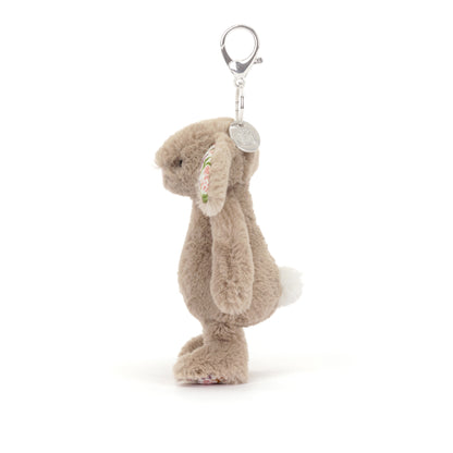 Blossom Beige Bunny 'Petal' Bag Charm