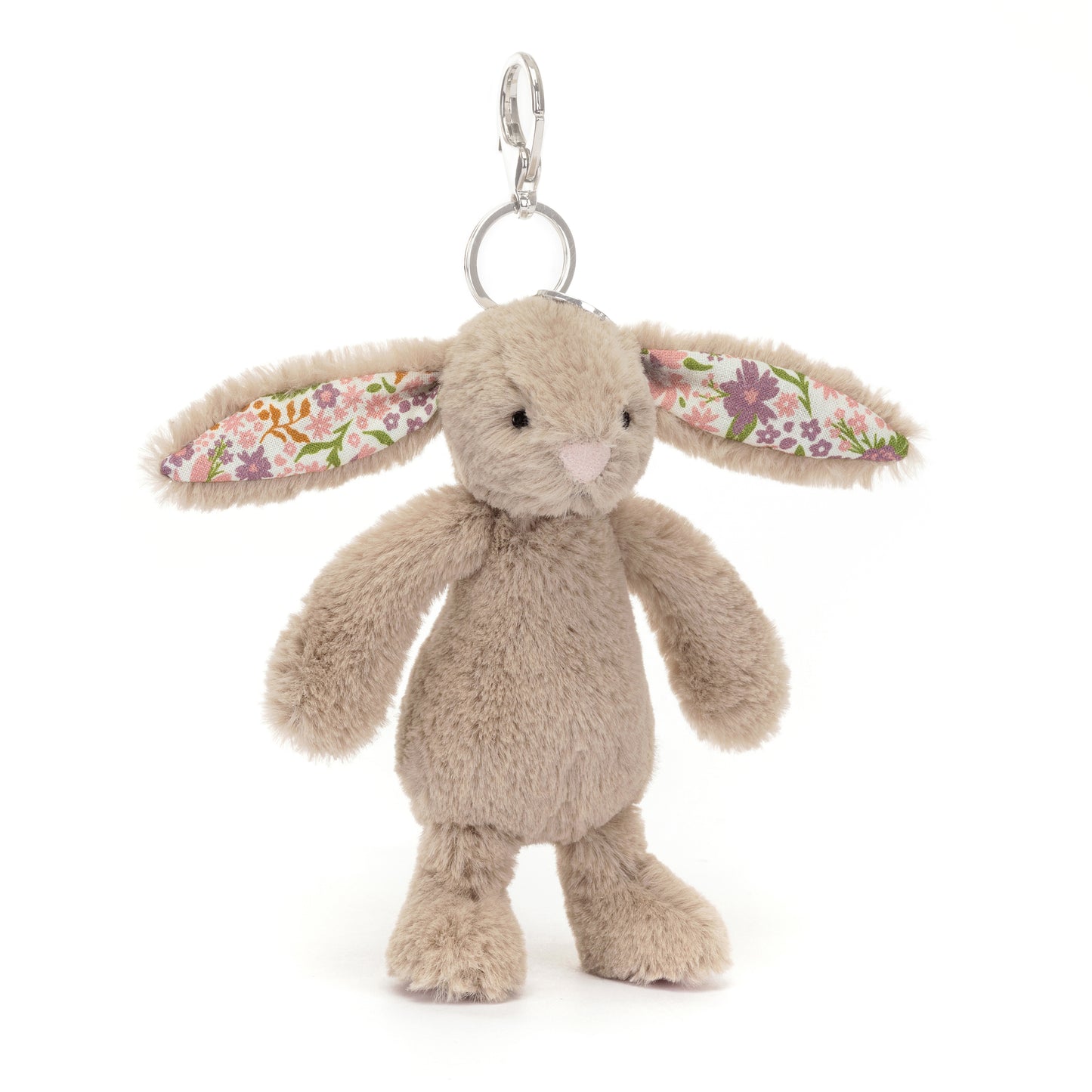 Blossom Beige Bunny 'Petal' Bag Charm