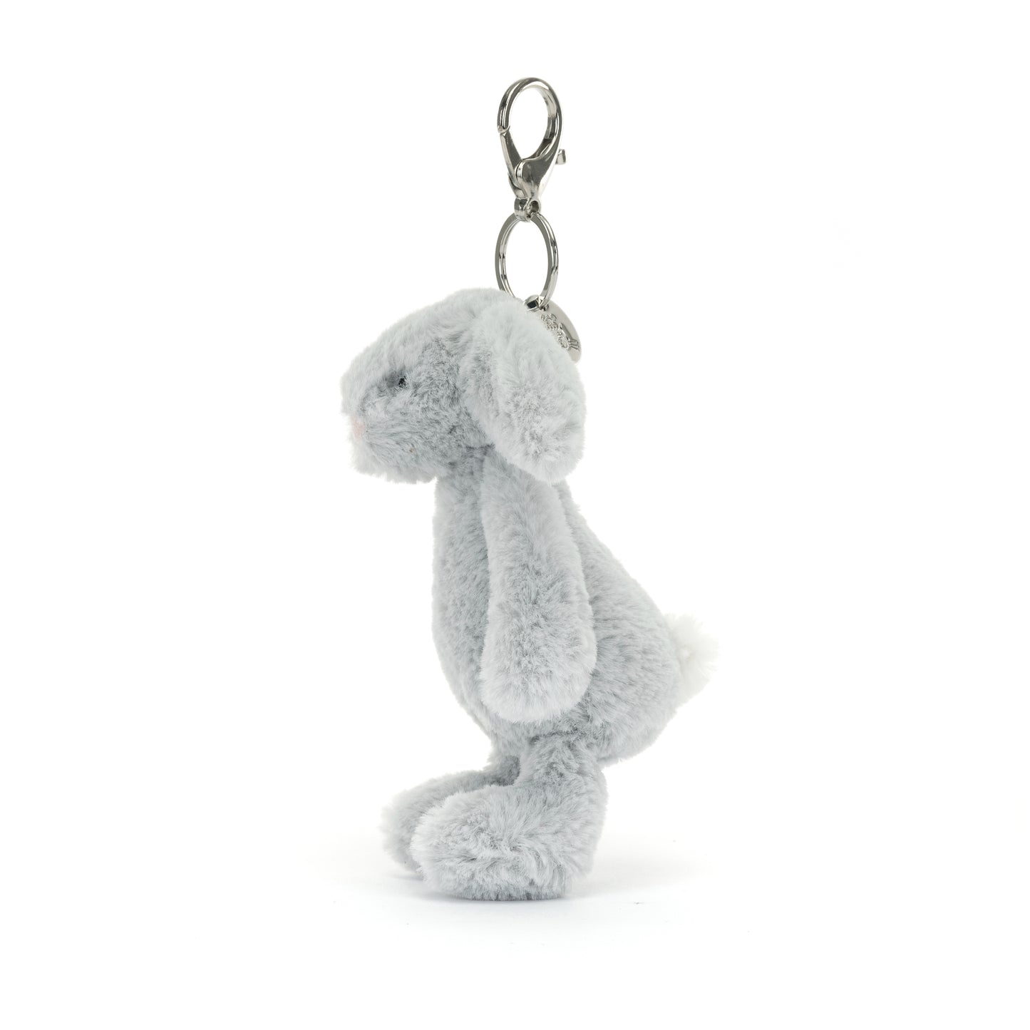 Bashful Silver (Grey) Bunny Bag Charm