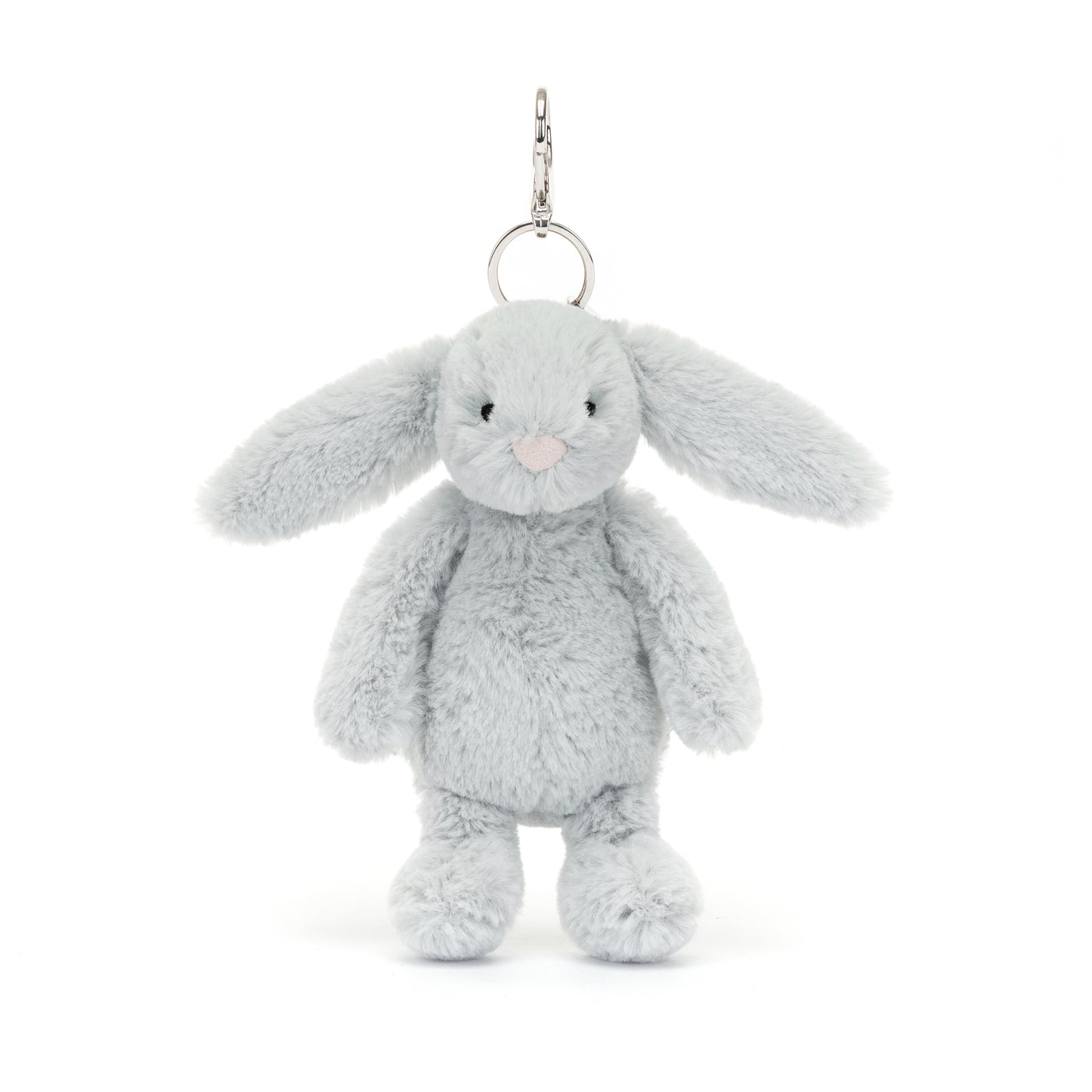 Bashful Silver (Grey) Bunny Bag Charm