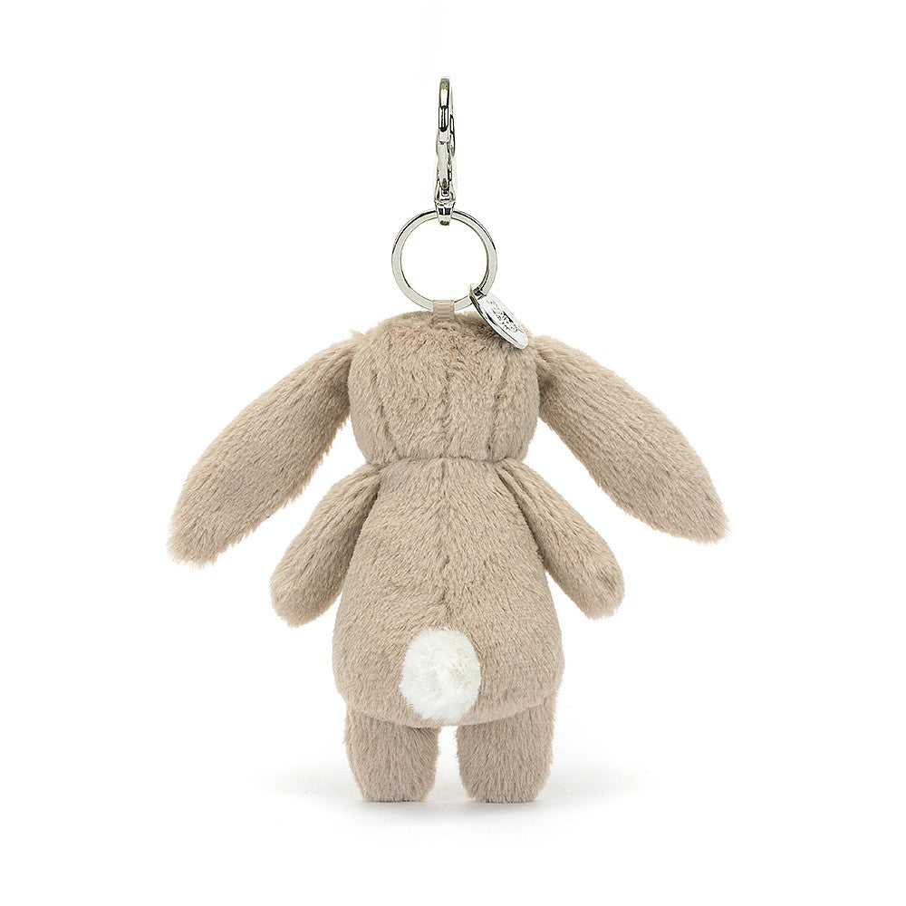 BLOSSOM Beige Bunny Bag Charm