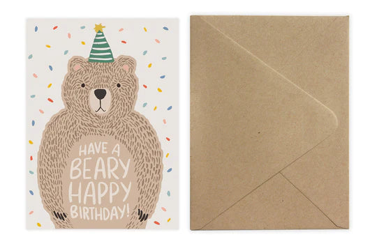 Bear - Birthday Card