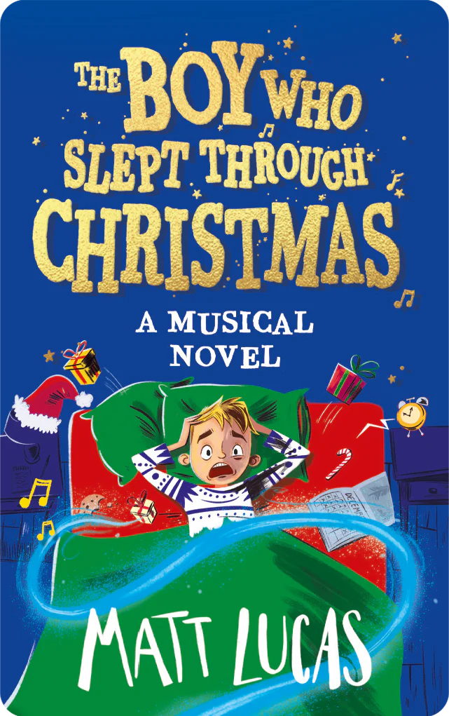 The Boy Who Slept Through Christmas Audiobook Card