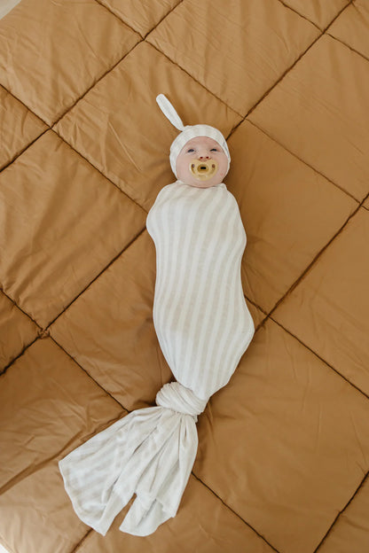 Coastal Knit Swaddle Blanket