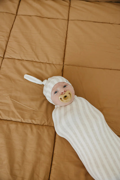 Coastal Knit Swaddle Blanket