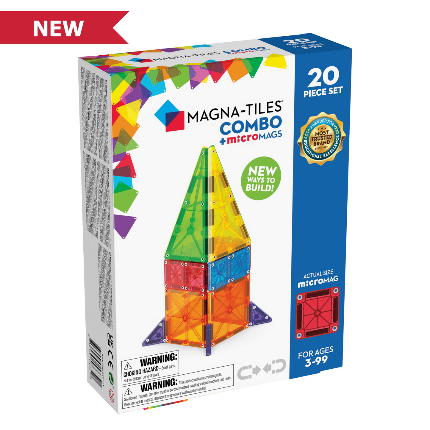 MAGNA-TILES® 20 Piece Combo Set