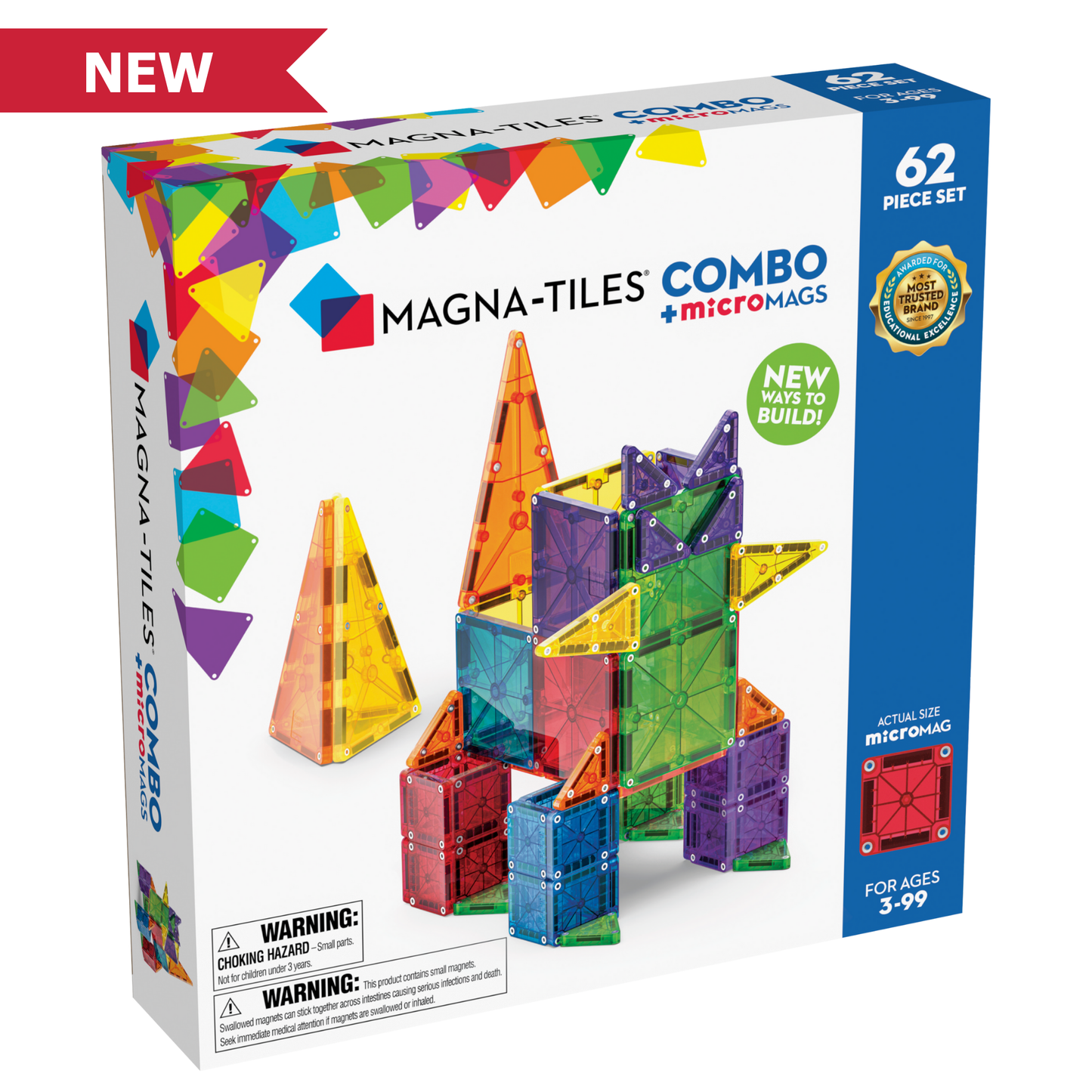 MAGNA-TILES®  62 Piece Combo Set