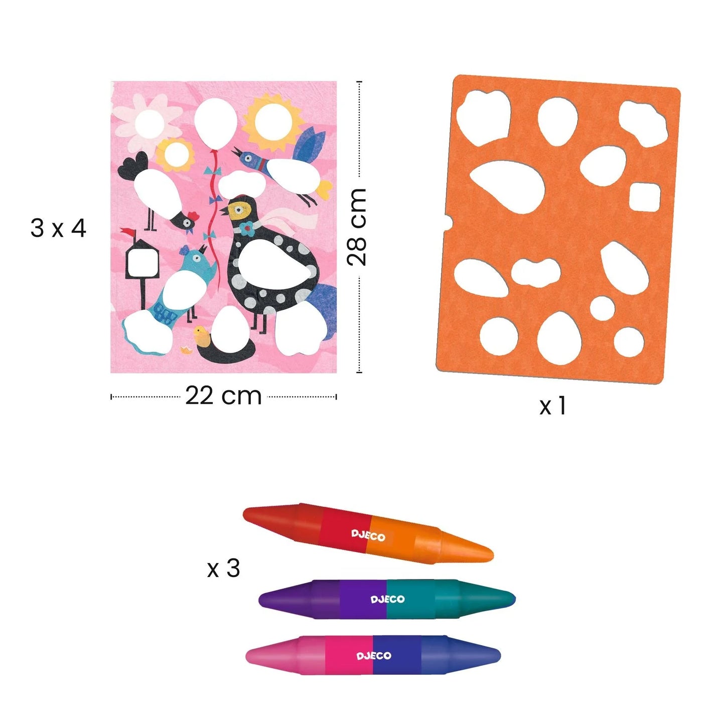 Birdie & Co Coloring Kit