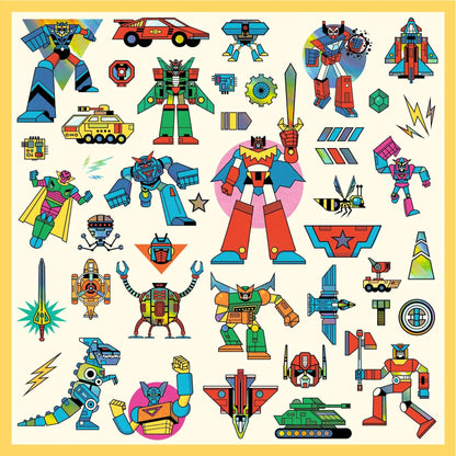 Robots Sticker Sheets