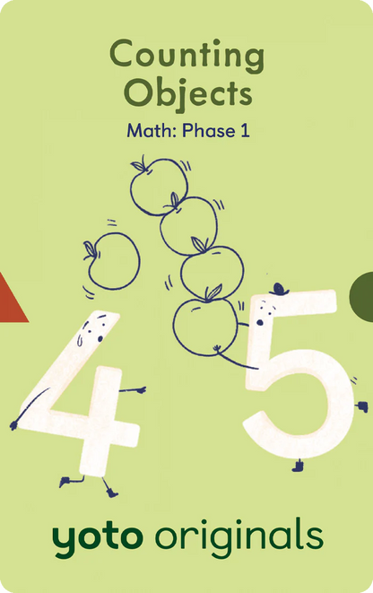 Math Phase 1- Audiobook Card