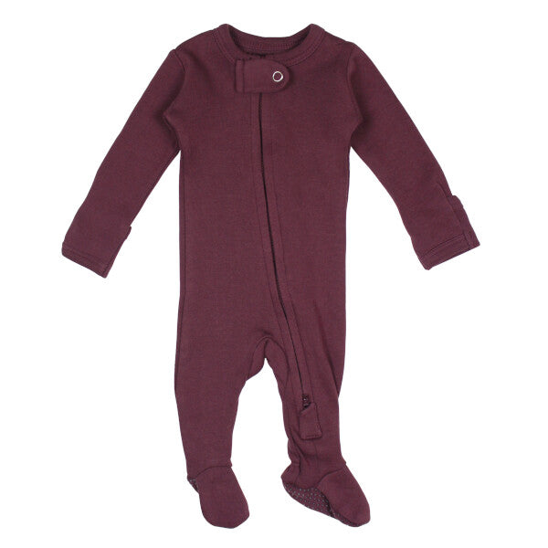 Plum Organic 2-Way Zipper Footie