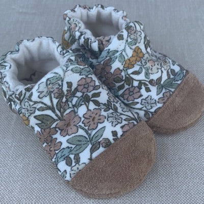 Meadow Floral Organic Slippers