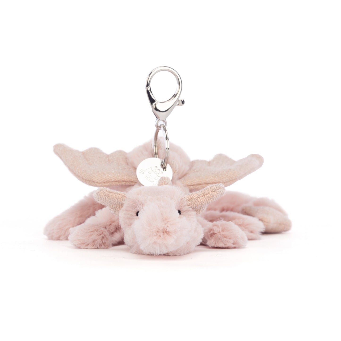 Rose Dragon Bag Charm