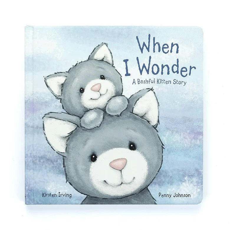 When I Wonder Book And Bashful Grey Kitty Bundle