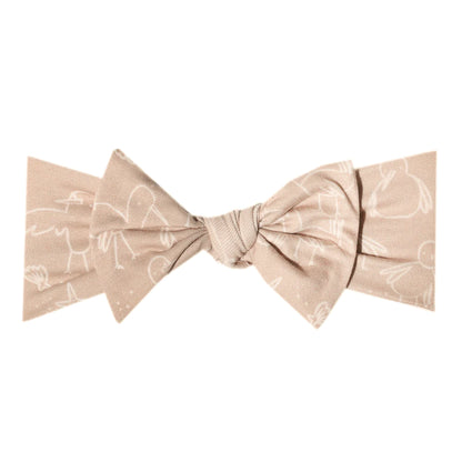 Sandy Knit Headband Bow