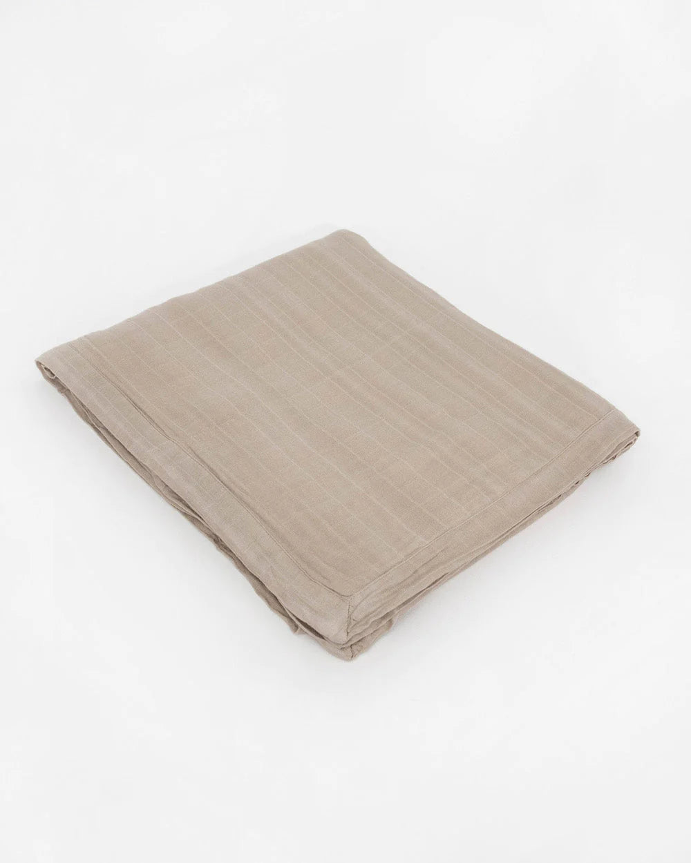 Deluxe Muslin Quilted Throw - Oatmeal