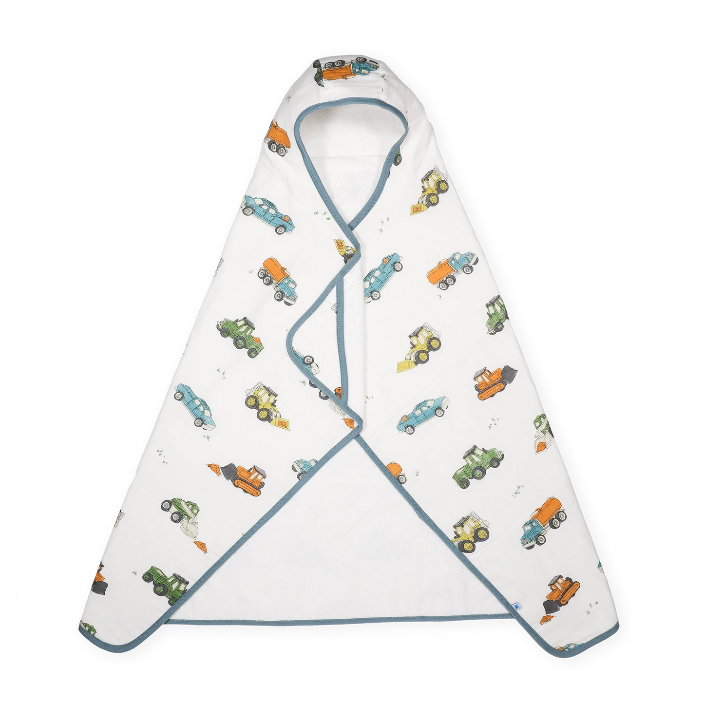 Toddler Hooded Towel - Work Trucks