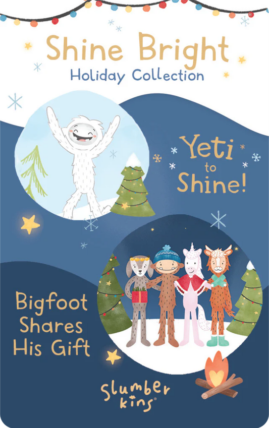 Slumberkins - Shine Bright Holiday Collection Audiobook Card