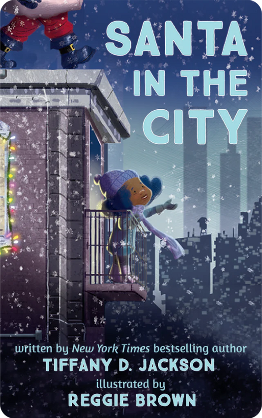 Santa in the City Audiobook Card