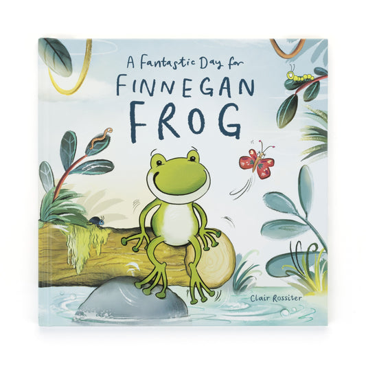 A Fantastic Day for Finnegan Frog Book JellyCat JellyCat Lil Tulips