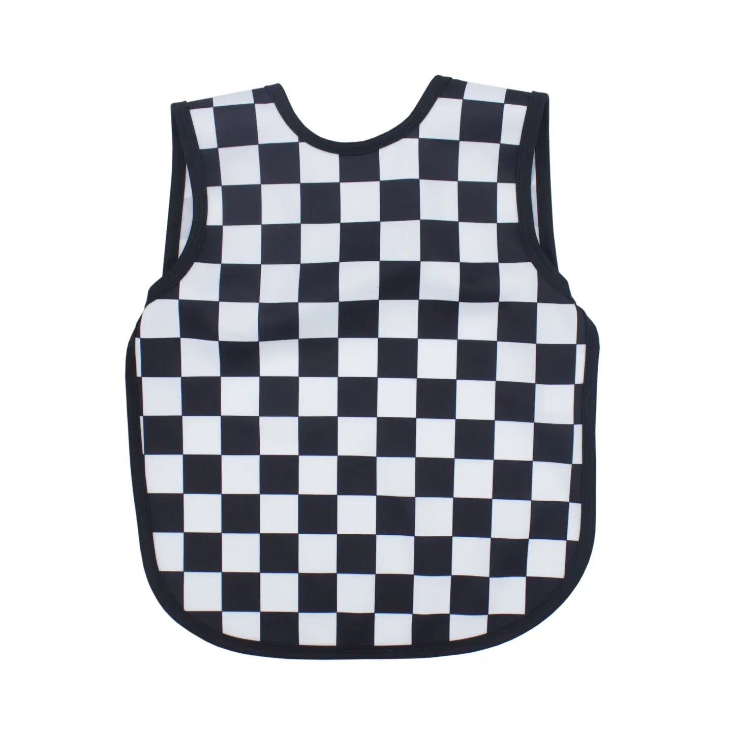 Black Checkerboard Bapron