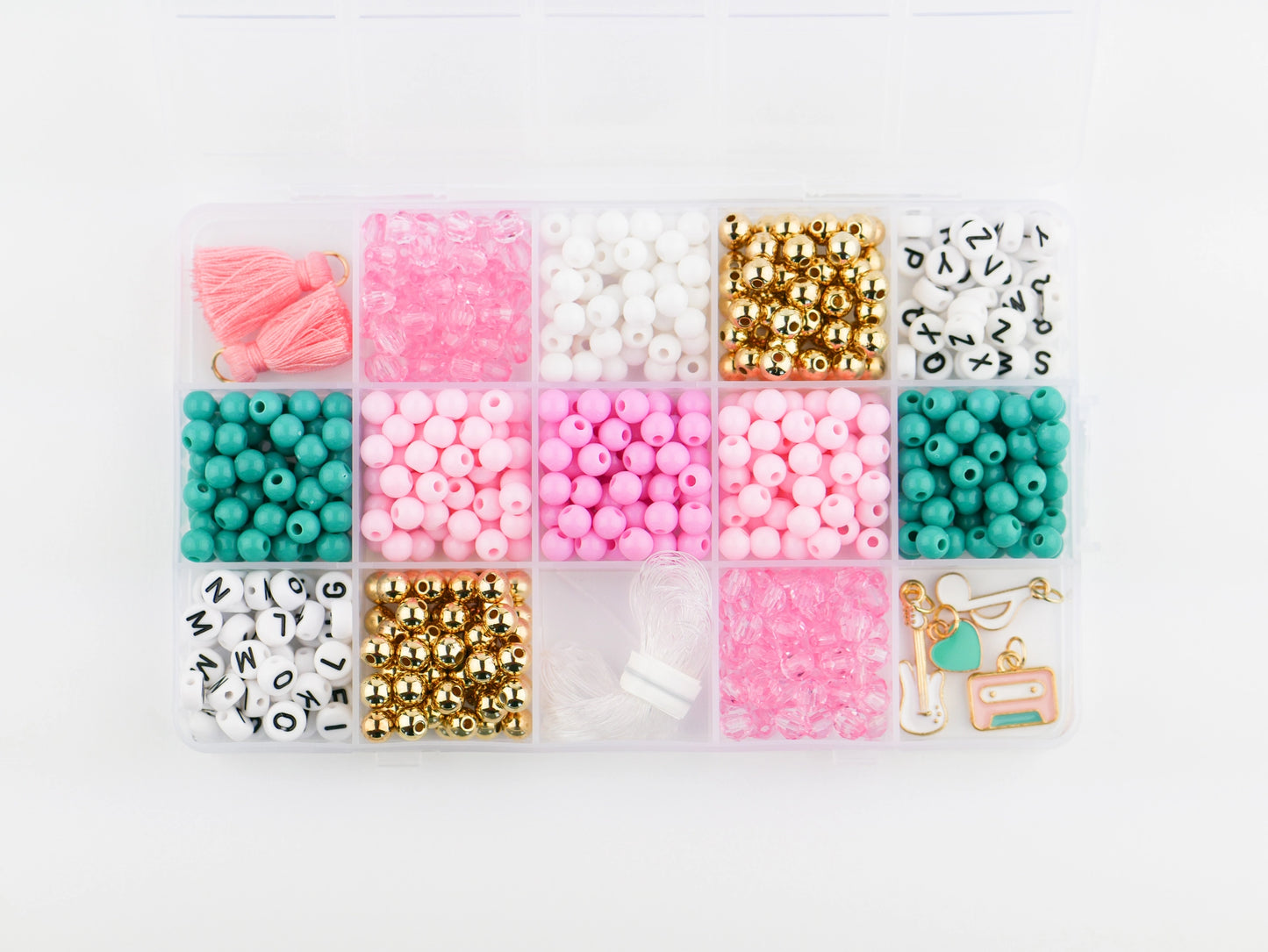 Bubblegum Groove Diy Stretchy Bracelet Craft Kit