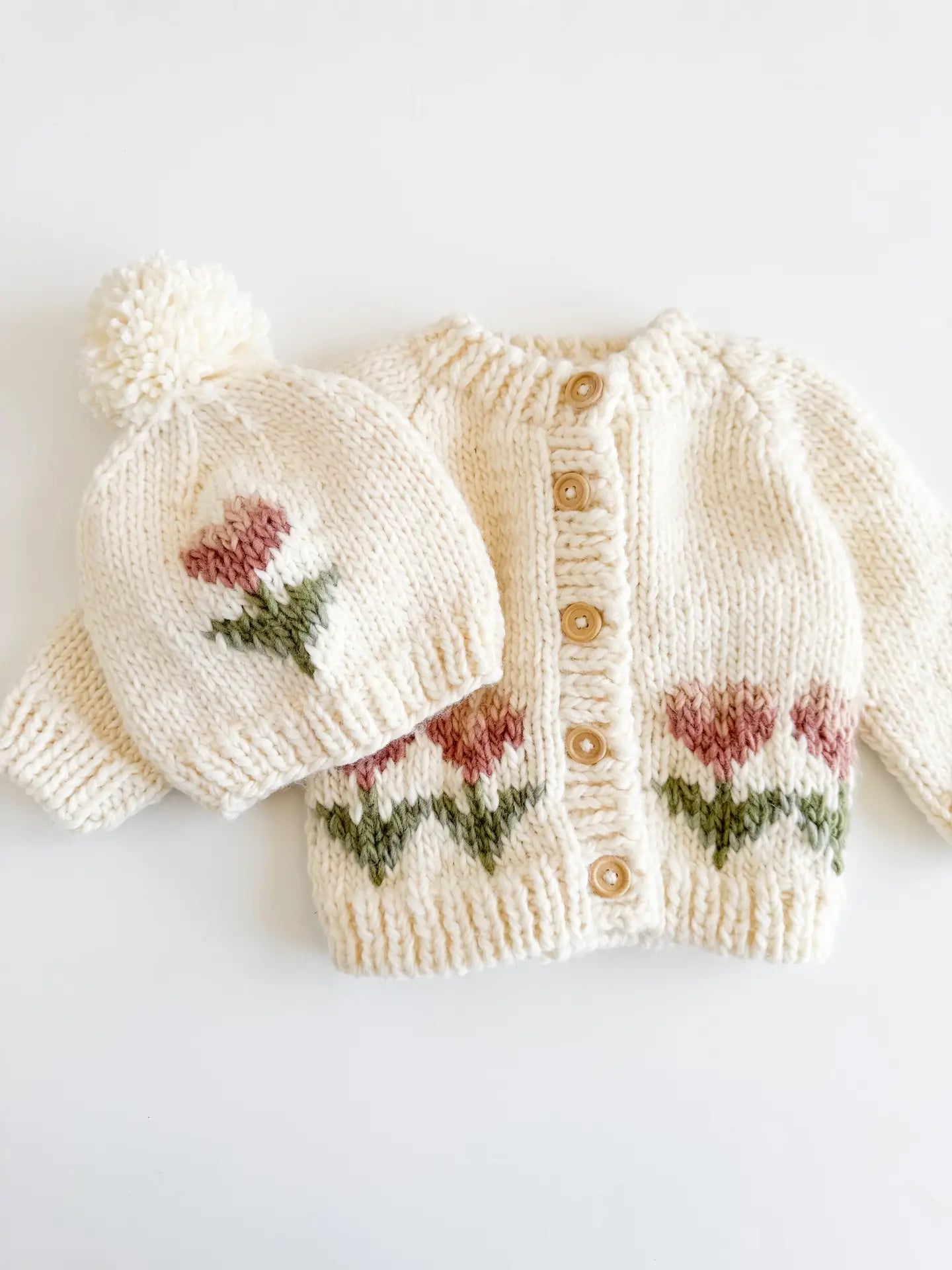 Tulip Flower Hat Baby Kid Beanie