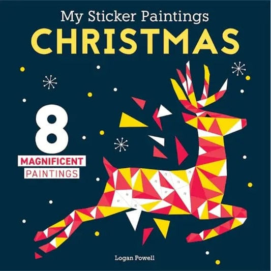 Activity Book - My Sticker Paintings: Christmas Wellspring Lil Tulips