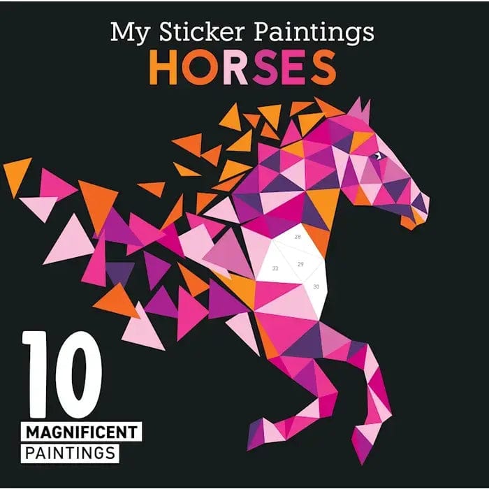 Activity Book - My Sticker Paintings: Horses Wellspring Lil Tulips