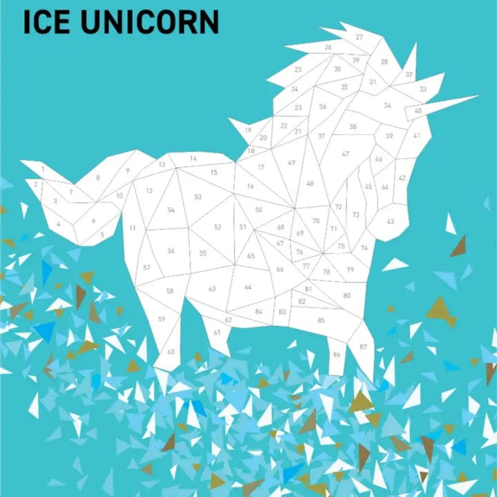 Activity Book - My Sticker Paintings: Unicorns Wellspring Lil Tulips