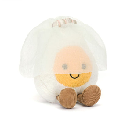 Amuseable Boiled Egg Bride JellyCat Lil Tulips