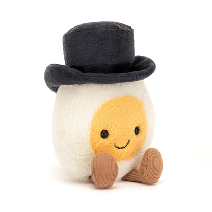 Amuseable Boiled Egg Groom JellyCat Lil Tulips