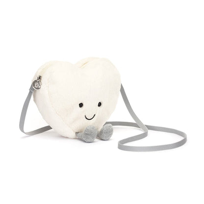 Amuseable Cream Heart Bag JellyCat JellyCat Lil Tulips