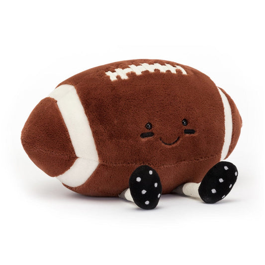 Amuseable Sports Football JellyCat Lil Tulips