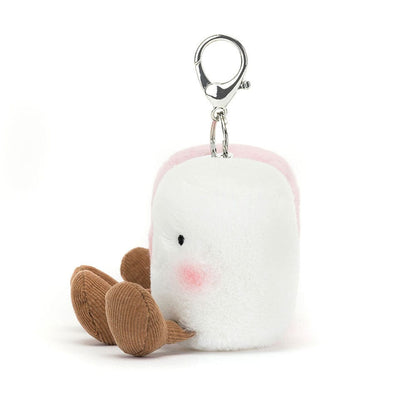 Amuseables Pair of Marshmallows Bag Charm JellyCat Lil Tulips